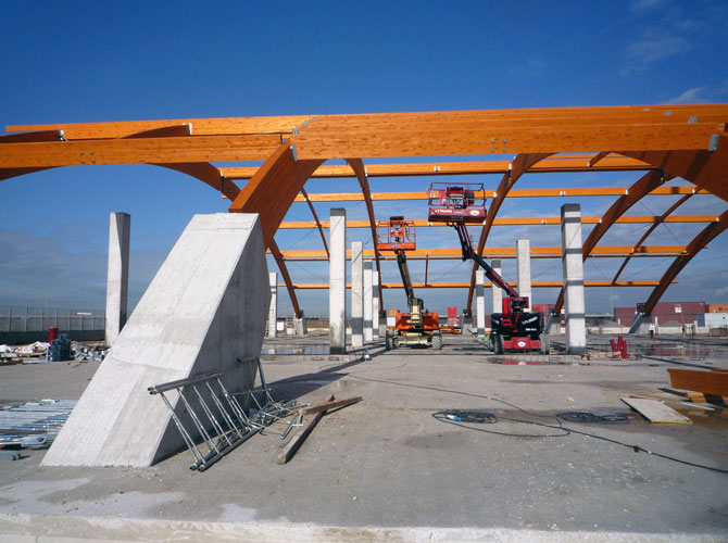 Interporto A. Vespucci – Lotto Kortimed Magazzino logistica