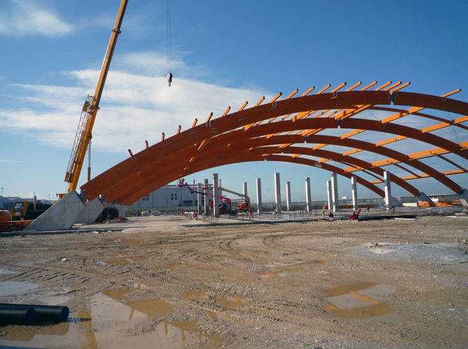 Interporto A. Vespucci – Lotto Kortimed Magazzino logistica