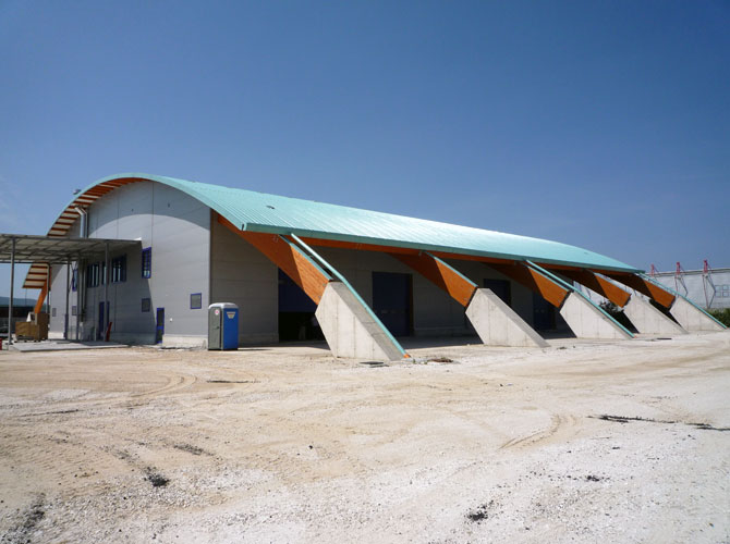 Interporto A. Vespucci – Lotto Kortimed Magazzino logistica